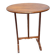 Vintage French Cherry Wood Vigneron Side Table, 1980s