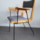 Chaise boomerang par Carlo de Carli années 1950