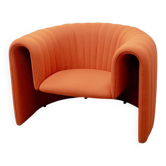 Sancal Remnant orange lounge chair