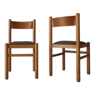 Swedish upholstered dining chairs 1960s.