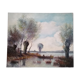Landscape table after Camille Corot