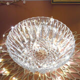 Saladier en verre ciselé