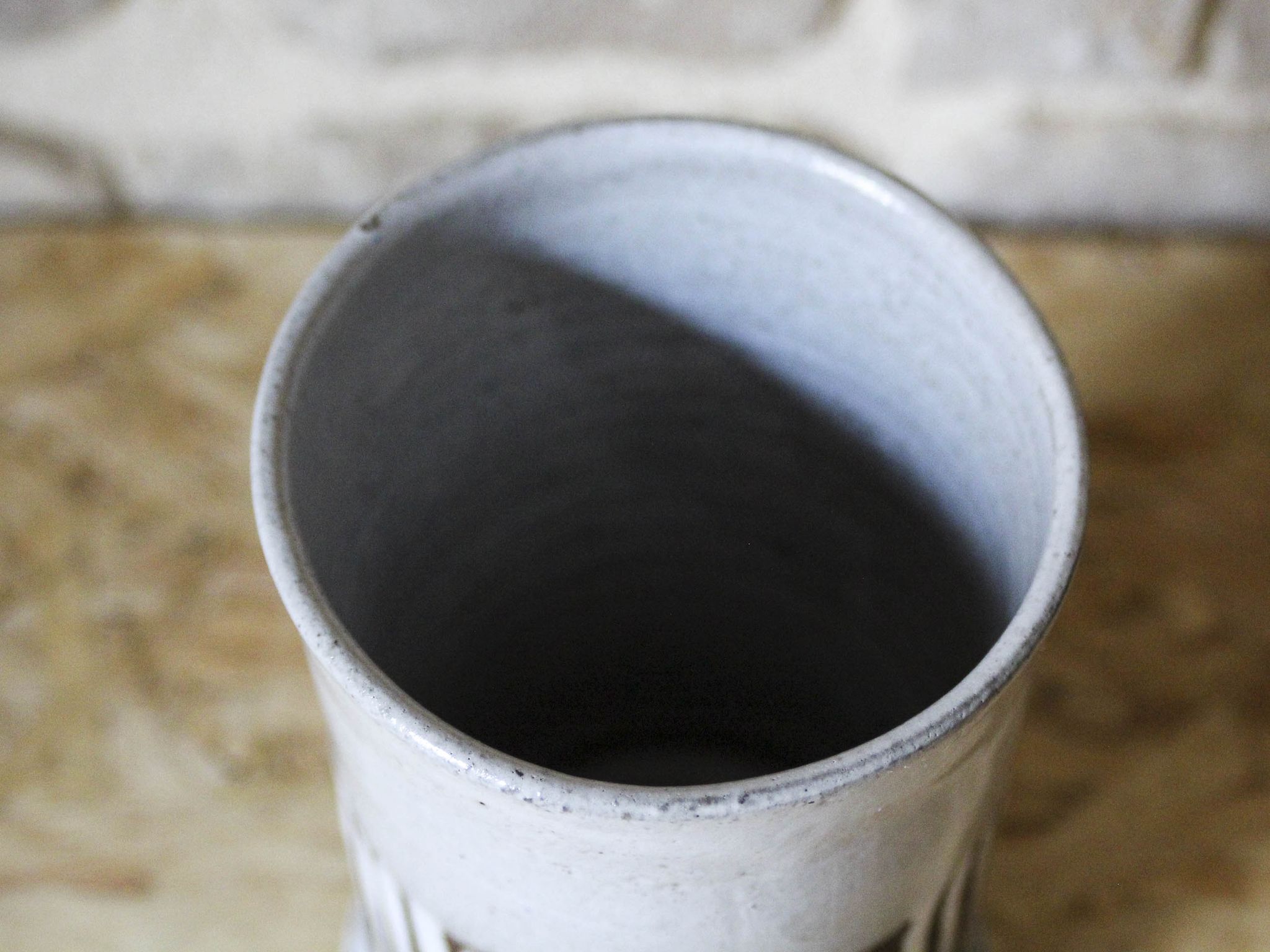 Vase rouleau en grès émaillé Albert Thiry