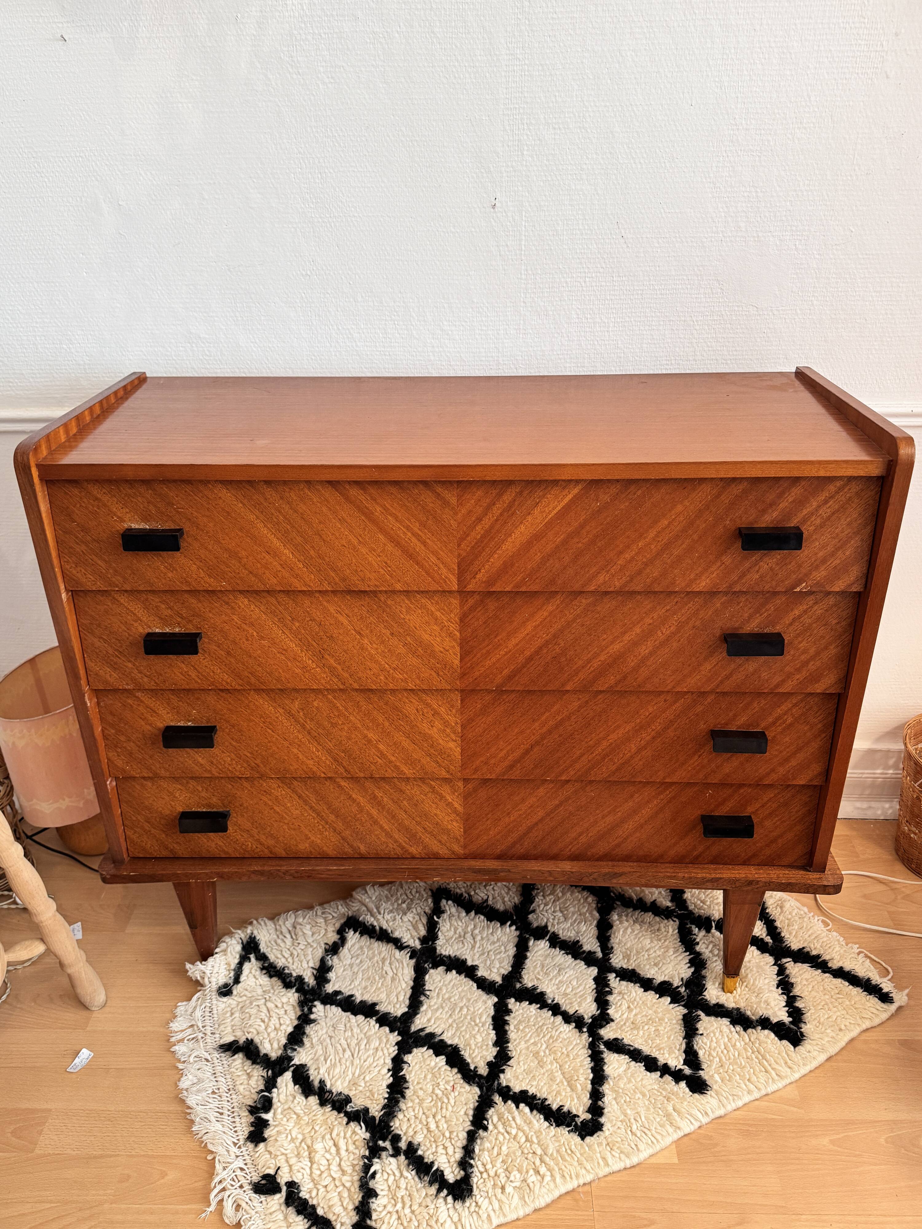 vintage 70s commode