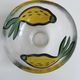 Bowl Kosta Boda by Ulrica Hydman Vallien – hand-painted glass 15 cm