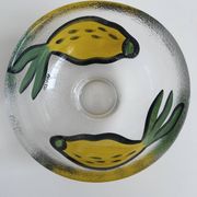 Bowl Kosta Boda by Ulrica Hydman Vallien – hand-painted glass 15 cm