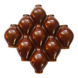 Rare Midcentury wall vase in ceramic, 1970s