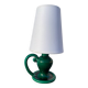 Lampe Vallauris en céramique verte