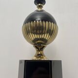 Large vintage Edson Dauphin table lamp