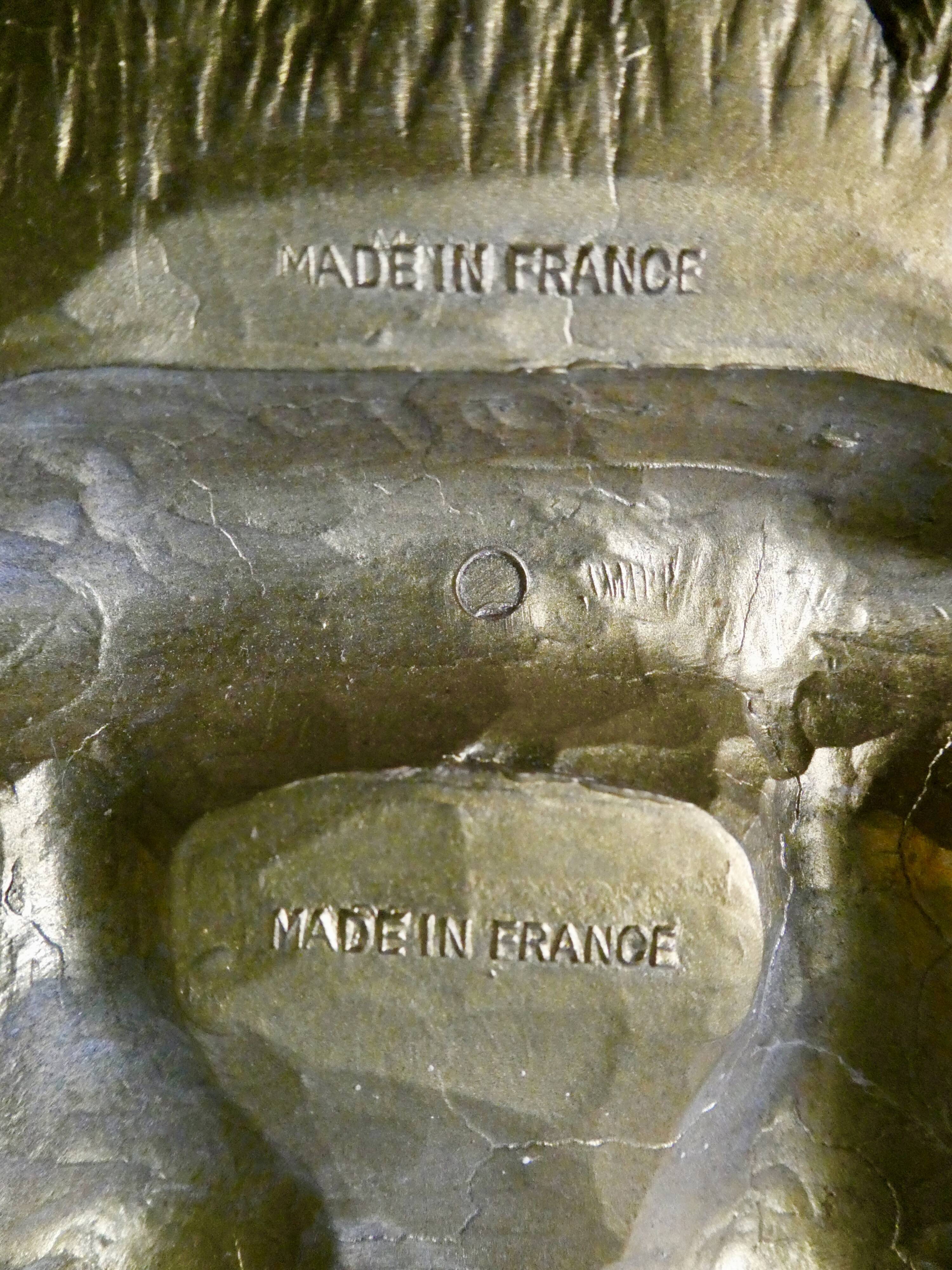 Witch's eye mirror, owl, key ring, 60s