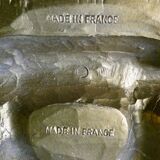 Witch's eye mirror, owl, key ring, 60s