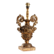 Lampe ancienne en forme de vase néoclassique en bois doré XIXe siècle