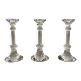 Ingo Maurer crystal candle holders Val St Lambert Belgium 1990’s