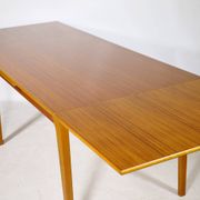 Extending Danish Mid-Century Teak Dining Table, 1960s