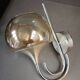 Aluminum and glass wall light Maison Sciolari