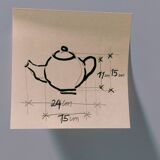 Vintage Habitat Teapot