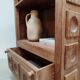 Midcentury brutalist cabinet vintage 1960