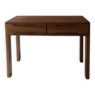 solid elm wood desk, Maison Regain 1960/1970