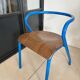 Chaise écolier enfant vintage