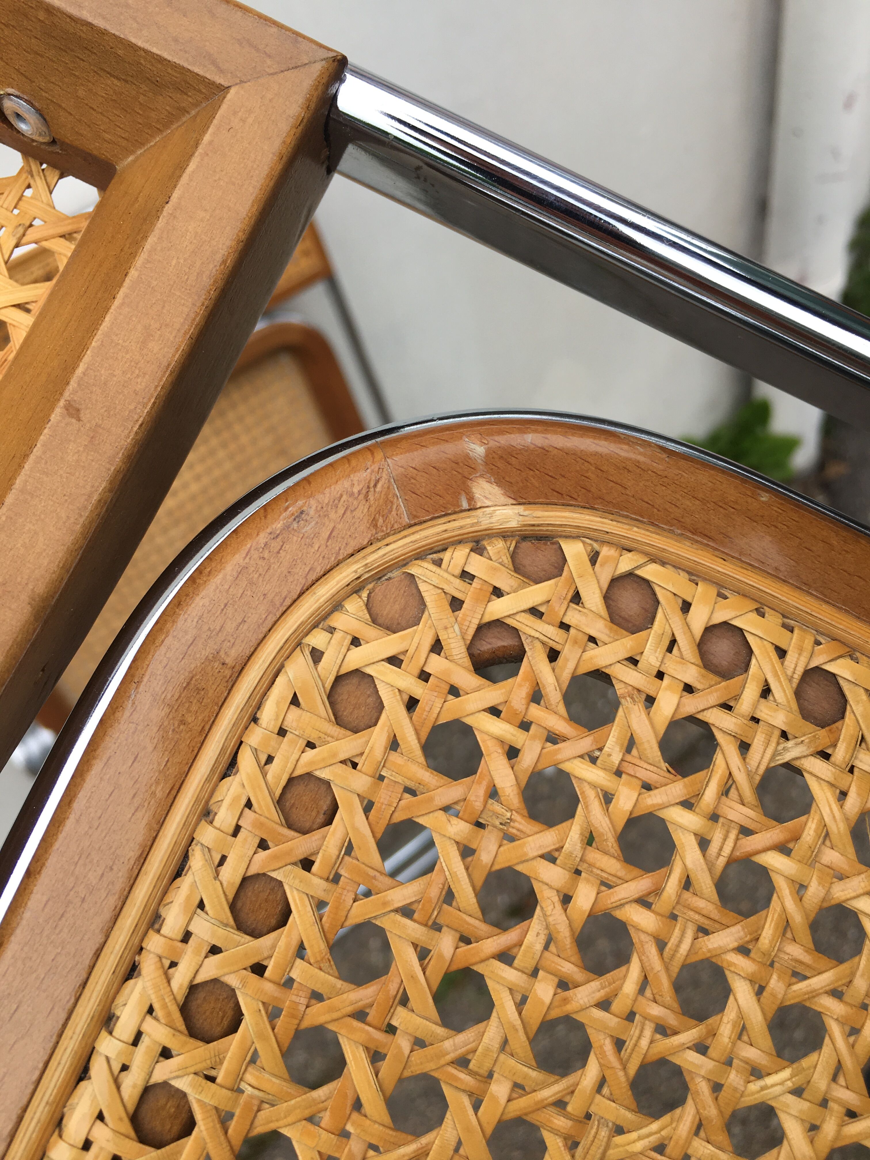 6 plia chairs by Giancarlo Piretti, Castelli circa 1967