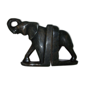 Paire de serres livres éléphants