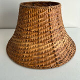 Rattan lampshade