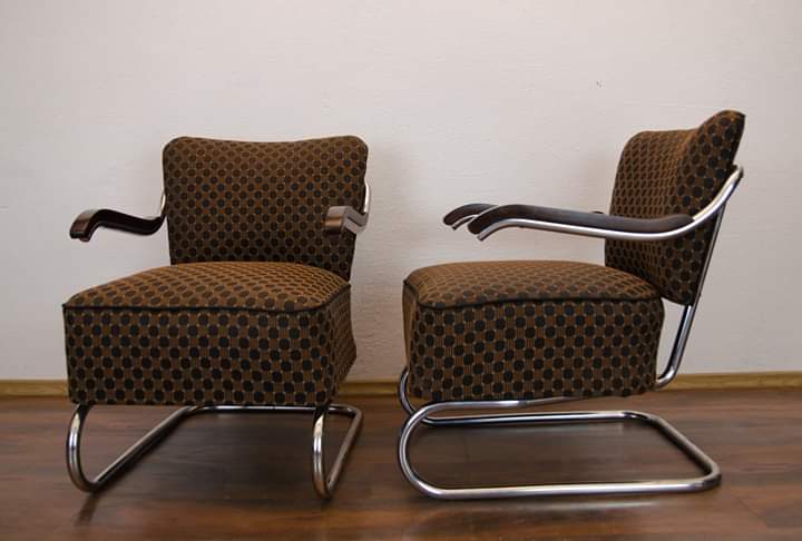 Cantilever Bauhaus Chair By Mucke Melder 1930s Selency