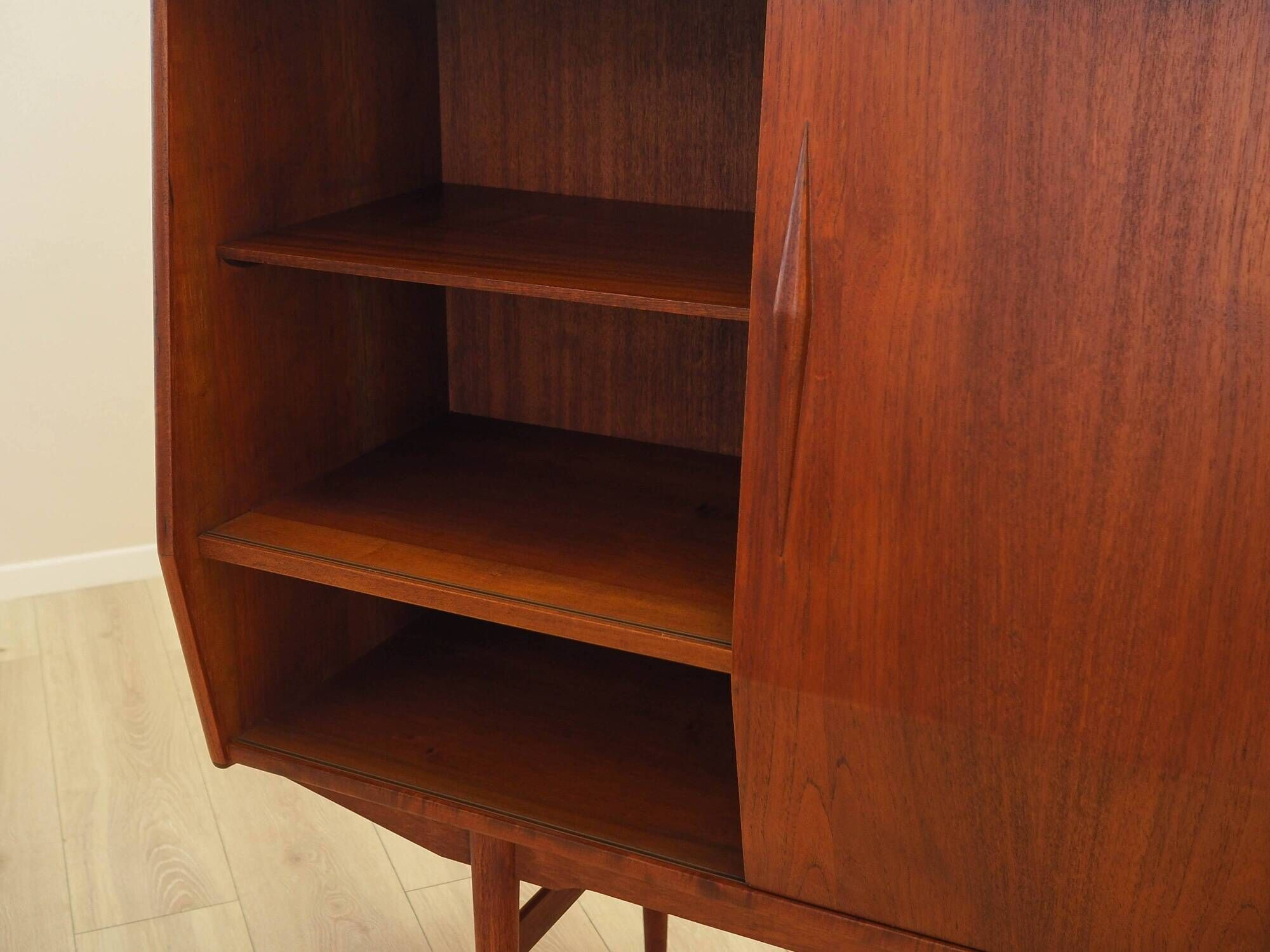 Teak highboard, Danish design, 1960s, made in Denmark