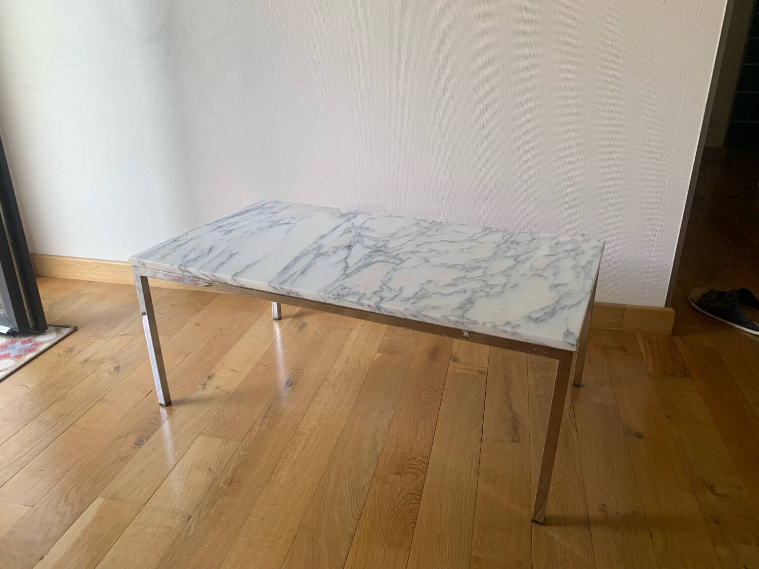 Marble coffee table