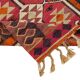 Turkish Handwoven Vintage Herki Kilim 90 cm x 307 cm