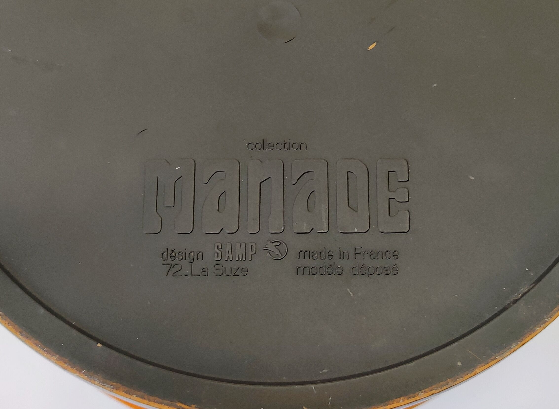Tabouret Samp Manade années 70