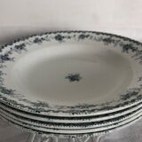 5 hollow plates - Saint Amand - Argenton model