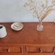 Vintage rattan chest of drawers