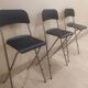 Lot de 3 chaises hautes bar bois et époxy ikea