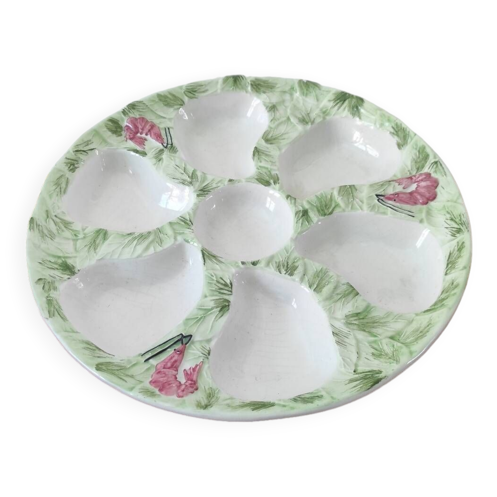 Plate or dish Barbotine