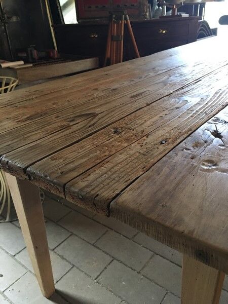 Old campaign table in the early 20th century