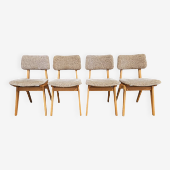 4 vintage Scandinavian chairs 1970