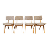 4 vintage Scandinavian chairs 1970