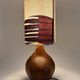 Scandinavian lamp • Custom lampshade • Mid Century