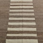 Beige Brown Oversize Vintage Kilim Rug, 322x388Cm