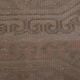 Vintage Turkish hallway carpet 84x576 cm