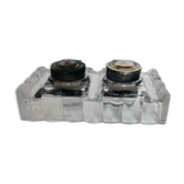 Glass inkwells