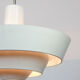 Mid-century industrial cascade ceiling lamp danish