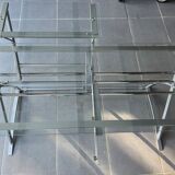 Bureau informatique en verre