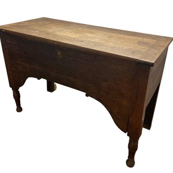 Ancien coffre en bois – meuble de rangement vintage