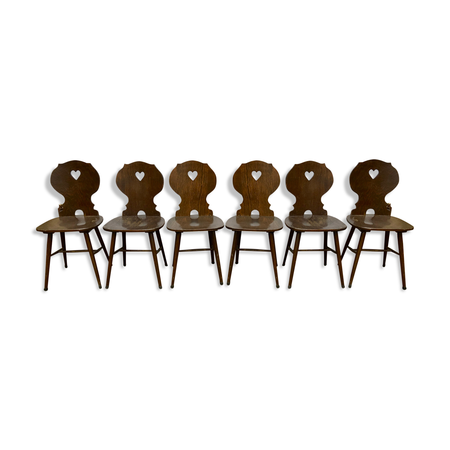 Set of 6 mountain chairs