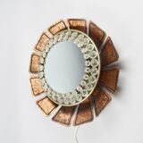 Illuminated mirror, Germany, 1970s