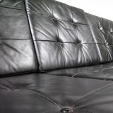 Mid-Century Design Leather Set – Sofa & Armchairs 1960s