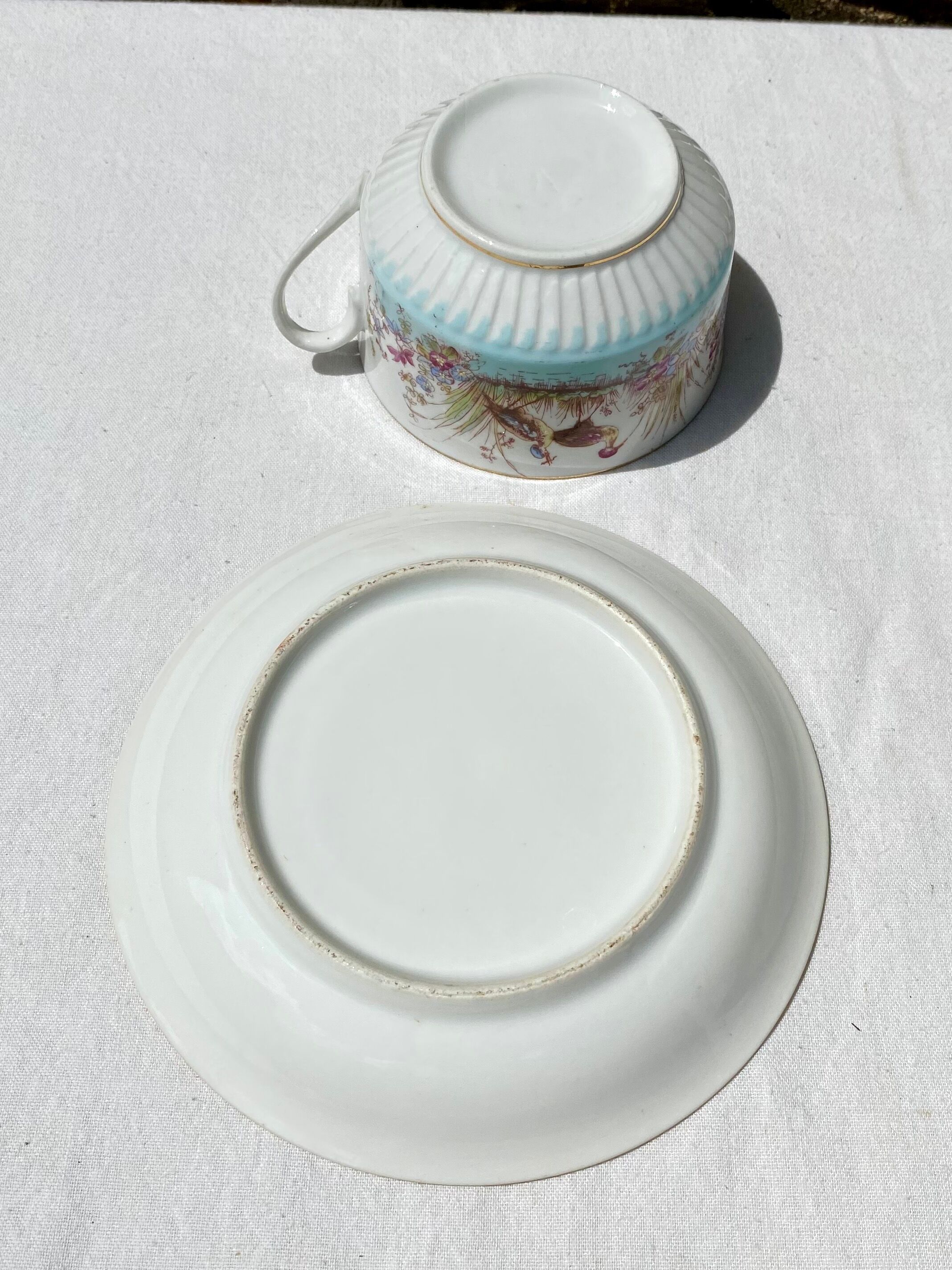 Duck flower cup and sub-cup