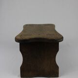 Small wooden footrest or display stand